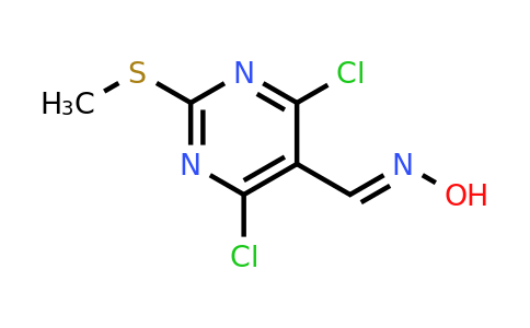 33097-12-0 | 4,6-Dichloro-2-(methylthio)pyrimidine-5-carbaldehyde oxime