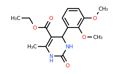 331235-66-6 | Ethyl 4-(2,3-dimethoxyphenyl)-6-methyl-2-oxo-1,2,3,4-tetrahydropyrimidine-5-carboxylate
