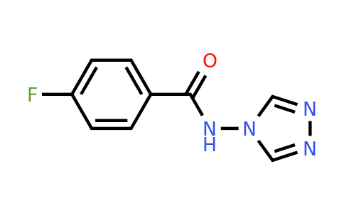 331434-05-0 | 4-Fluoro-N-(4H-1,2,4-triazol-4-yl)benzamide