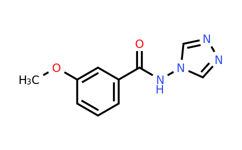 3-Methoxy-N-(4H-1,2,4-triazol-4-yl)benzamide