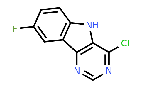331443-96-0 | 4-Chloro-8-fluoro-5H-pyrimido[5,4-b]indole