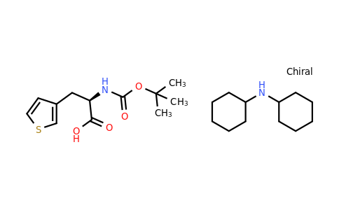 331730-14-4 | Dicyclohexylamine (R)-2-((tert-butoxycarbonyl)amino)-3-(thiophen-3-yl)propanoate