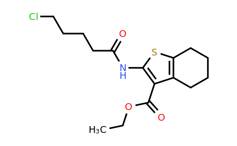 331760-62-4 | Ethyl 2-(5-chloropentanamido)-4,5,6,7-tetrahydrobenzo[b]thiophene-3-carboxylate