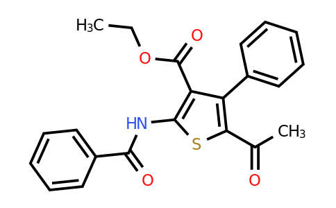 331760-75-9 | Ethyl 5-acetyl-2-benzamido-4-phenylthiophene-3-carboxylate