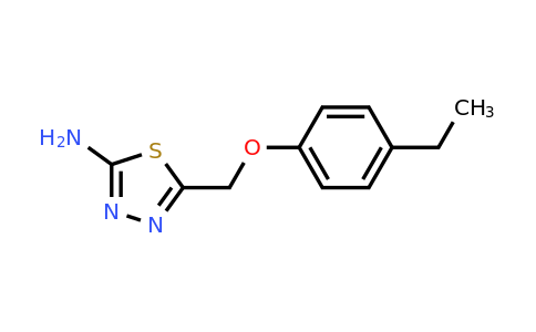 331818-27-0 | 5-((4-Ethylphenoxy)methyl)-1,3,4-thiadiazol-2-amine