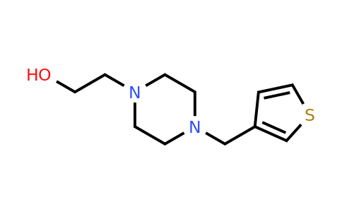 331858-57-2 | 2-[4-(thiophen-3-ylmethyl)piperazin-1-yl]ethan-1-ol
