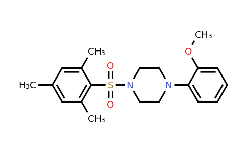 331972-51-1 | 1-(Mesitylsulfonyl)-4-(2-methoxyphenyl)piperazine