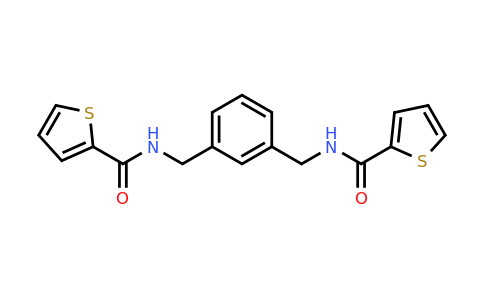 331987-72-5 | N,N'-(1,3-Phenylenebis(methylene))bis(thiophene-2-carboxamide)