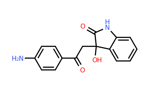332019-04-2 | 3-(2-(4-Aminophenyl)-2-oxoethyl)-3-hydroxyindolin-2-one