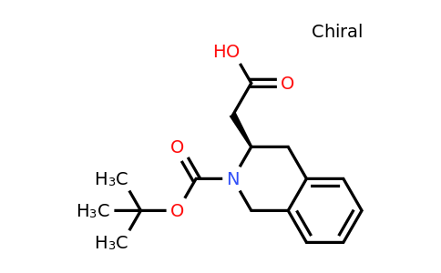 332064-64-9 | (R)-2-(2-(tert-butoxycarbonyl)-1,2,3,4-tetrahydroisoquinolin-3-yl)acetic acid