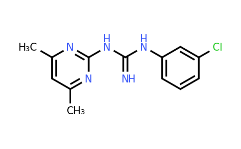 332073-82-2 | 1-(3-Chlorophenyl)-3-(4,6-dimethylpyrimidin-2-yl)guanidine