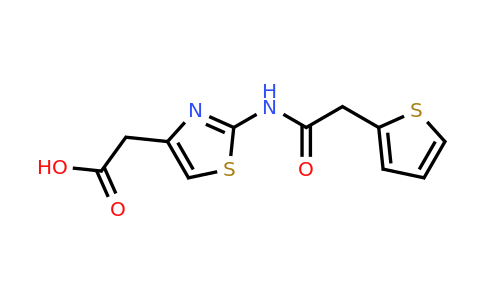 332099-91-9 | 2-{2-[2-(thiophen-2-yl)acetamido]-1,3-thiazol-4-yl}acetic acid