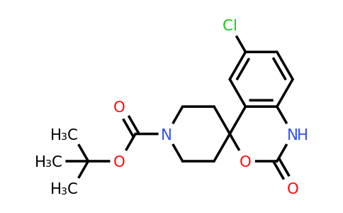 332187-61-8 | tert-Butyl 6-chloro-2-oxo-1,2-dihydrospiro[benzo[d][1,3]oxazine-4,4'-piperidine]-1'-carboxylate