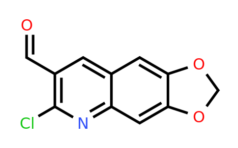 332382-81-7 | 6-Chloro-[1,3]dioxolo[4,5-g]quinoline-7-carbaldehyde