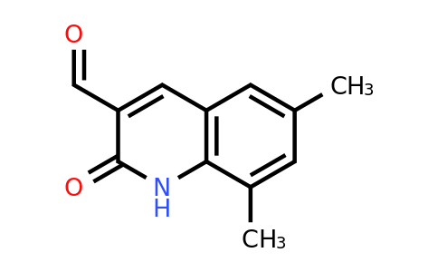 332883-19-9 | 6,8-Dimethyl-2-oxo-1,2-dihydroquinoline-3-carbaldehyde