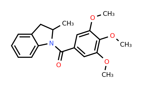333352-31-1 | (2-Methylindolin-1-yl)(3,4,5-trimethoxyphenyl)methanone