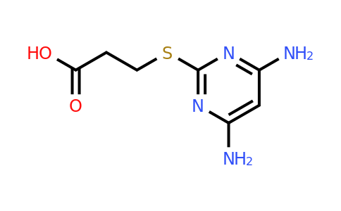 333409-96-4 | 3-((4,6-Diaminopyrimidin-2-yl)thio)propanoic acid