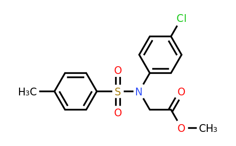 Methyl N-(4-chlorophenyl)-N-tosylglycinate