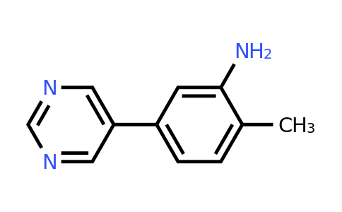 333792-88-4 | 2-Methyl-5-(pyrimidin-5-yl)aniline