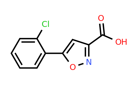 5-(2-Chlorophenyl)isoxazole-3-carboxylic acid