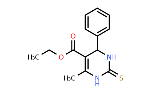 33458-26-3 | Ethyl 6-methyl-4-phenyl-2-sulfanylidene-1,2,3,4-tetrahydropyrimidine-5-carboxylate