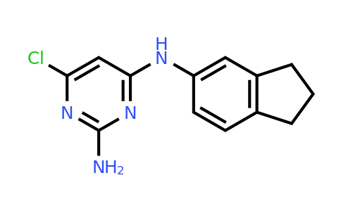 335444-36-5 | 6-Chloro-n4-(2,3-dihydro-1h-inden-5-yl)pyrimidine-2,4-diamine