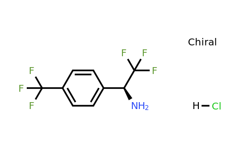 (S)-2,2,2-Trifluoro-1-(4-(trifluoromethyl)phenyl)ethan-1-amine hydrochloride