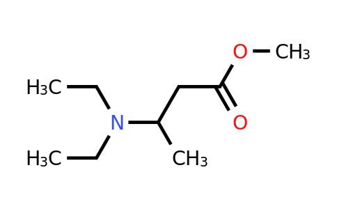 33611-41-5 | Methyl 3-(diethylamino)butanoate