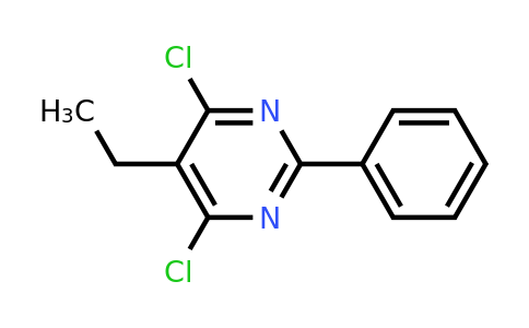 33655-34-4 | 4,6-Dichloro-5-ethyl-2-phenylpyrimidine