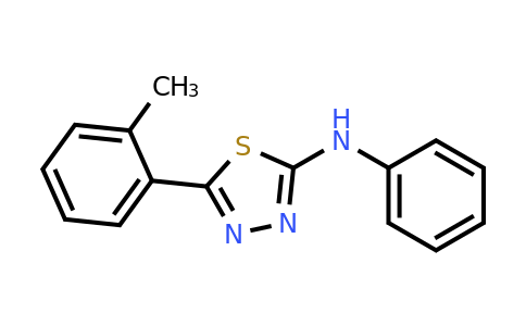 337310-77-7 | N-phenyl-5-(o-tolyl)-1,3,4-thiadiazol-2-amine