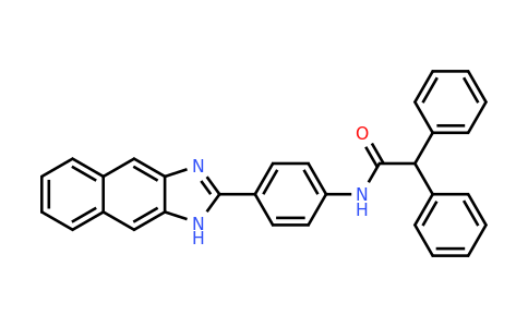 337502-07-5 | n-(4-{1h-naphtho[2,3-d]imidazol-2-yl}phenyl)-2,2-diphenylacetamide