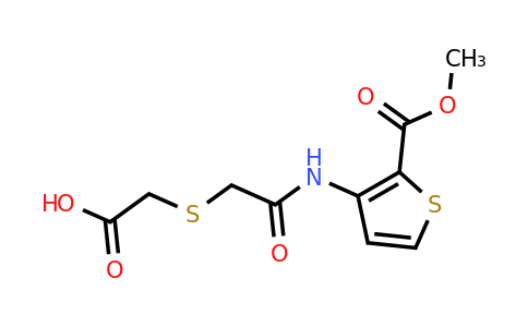 338391-87-0 | 2-((2-((2-(Methoxycarbonyl)thiophen-3-yl)amino)-2-oxoethyl)thio)acetic acid