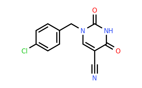 338399-17-0 | 1-(4-Chlorobenzyl)-2,4-dioxo-1,2,3,4-tetrahydropyrimidine-5-carbonitrile
