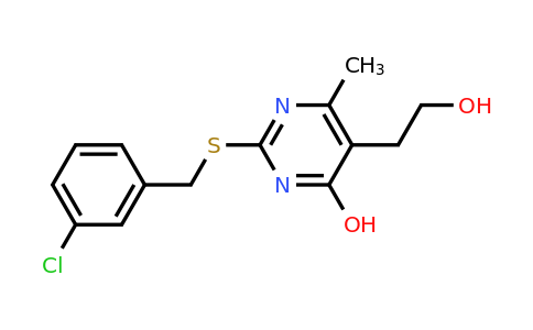 338401-86-8 | 2-((3-Chlorobenzyl)thio)-5-(2-hydroxyethyl)-6-methylpyrimidin-4-ol