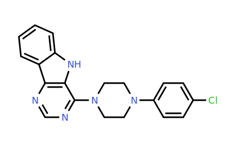 338419-62-8 | 4-(4-(4-Chlorophenyl)piperazin-1-yl)-5H-pyrimido[5,4-b]indole