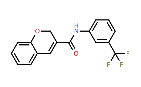 338419-97-9 | N-(3-(trifluoromethyl)phenyl)-2H-chromene-3-carboxamide