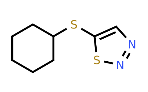 338420-18-1 | 5-(Cyclohexylsulfanyl)-1,2,3-thiadiazole