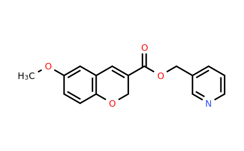 338760-82-0 | Pyridin-3-ylmethyl 6-methoxy-2H-chromene-3-carboxylate