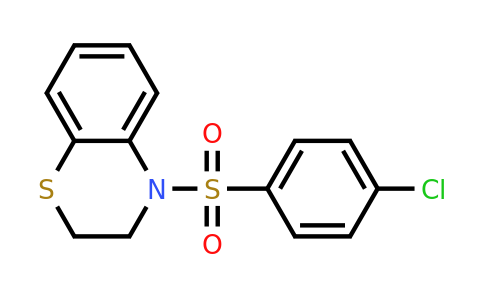 338777-77-8 | 4-((4-Chlorophenyl)sulfonyl)-3,4-dihydro-2H-benzo[b][1,4]thiazine
