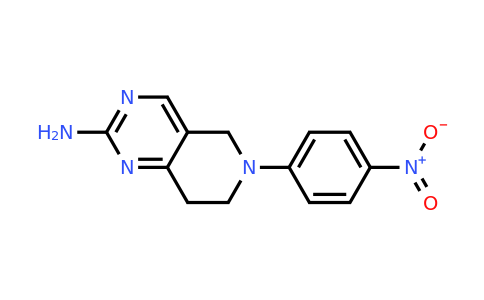 338791-45-0 | 6-(4-Nitrophenyl)-5,6,7,8-tetrahydropyrido[4,3-d]pyrimidin-2-amine