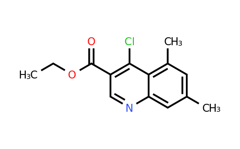 338954-49-7 | Ethyl 4-chloro-5,7-dimethylquinoline-3-carboxylate