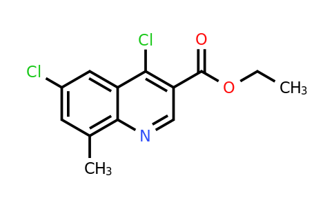 338954-50-0 | Ethyl 4,6-dichloro-8-methylquinoline-3-carboxylate