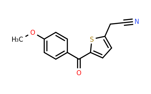 338966-58-8 | 2-(5-(4-Methoxybenzoyl)thiophen-2-yl)acetonitrile