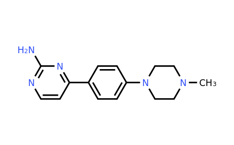 338975-79-4 | 4-(4-(4-Methylpiperazin-1-yl)phenyl)pyrimidin-2-amine