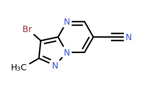 339010-69-4 | 3-Bromo-2-methylpyrazolo[1,5-a]pyrimidine-6-carbonitrile
