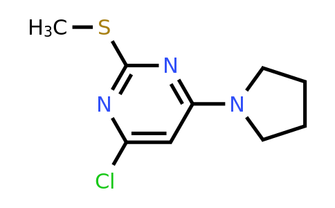 339017-59-3 | 4-Chloro-2-(methylthio)-6-(pyrrolidin-1-yl)pyrimidine