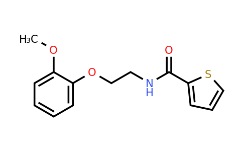 339064-47-0 | N-(2-(2-methoxyphenoxy)ethyl)thiophene-2-carboxamide