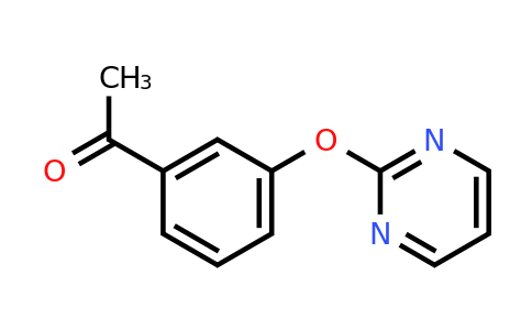 339105-37-2 | 1-(3-(Pyrimidin-2-yloxy)phenyl)ethan-1-one