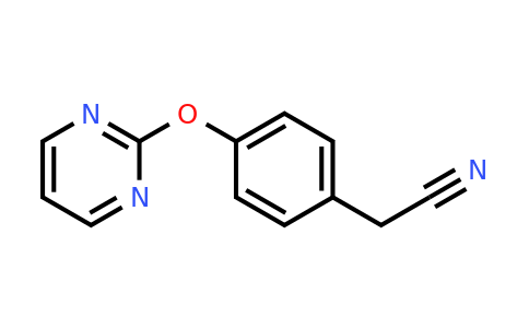 339105-55-4 | 2-[4-(pyrimidin-2-yloxy)phenyl]acetonitrile