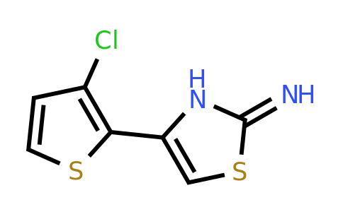 339114-12-4 | 4-(3-Chlorothiophen-2-yl)thiazol-2(3h)-imine